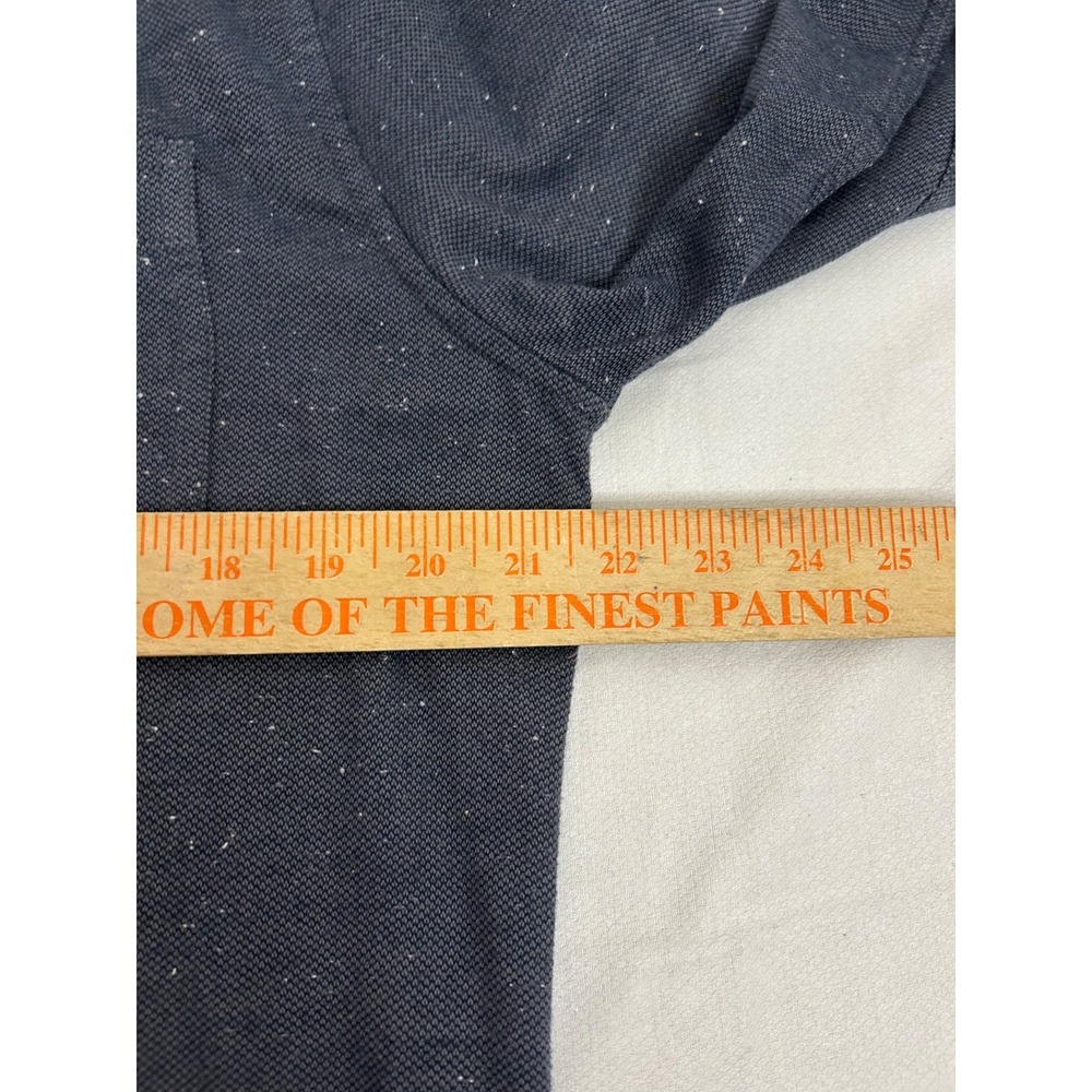 Barbour Blue Tailored Fit Hidden Button Down 2 Pocket Cotton Shirt Size M - Picture 9 of 14